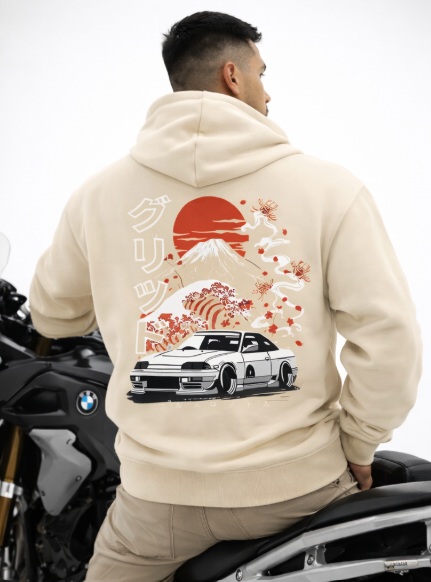 SWEAT-SHIRT URBAN-DRIFT JAUNE