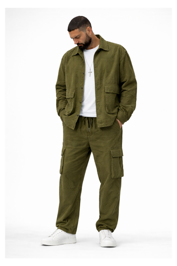 ENSEMBLE URBAN-NOKKA VERT KAKI