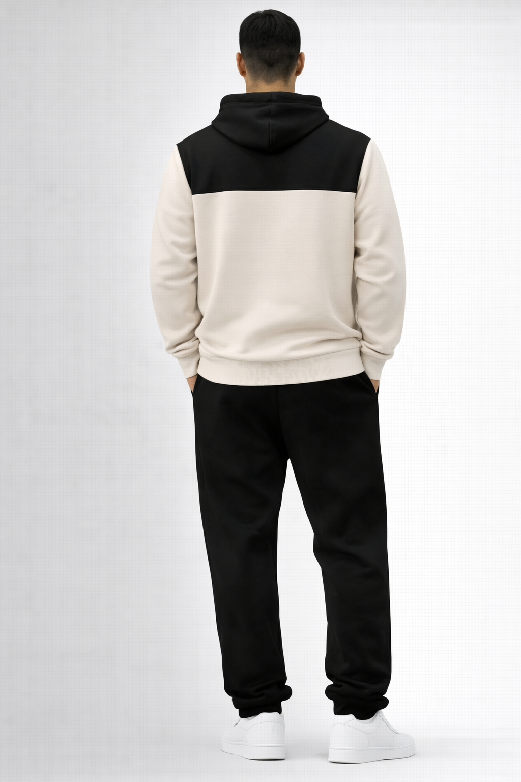 ENSEMBLE URBAN-COLD NOIR ET BEIGE