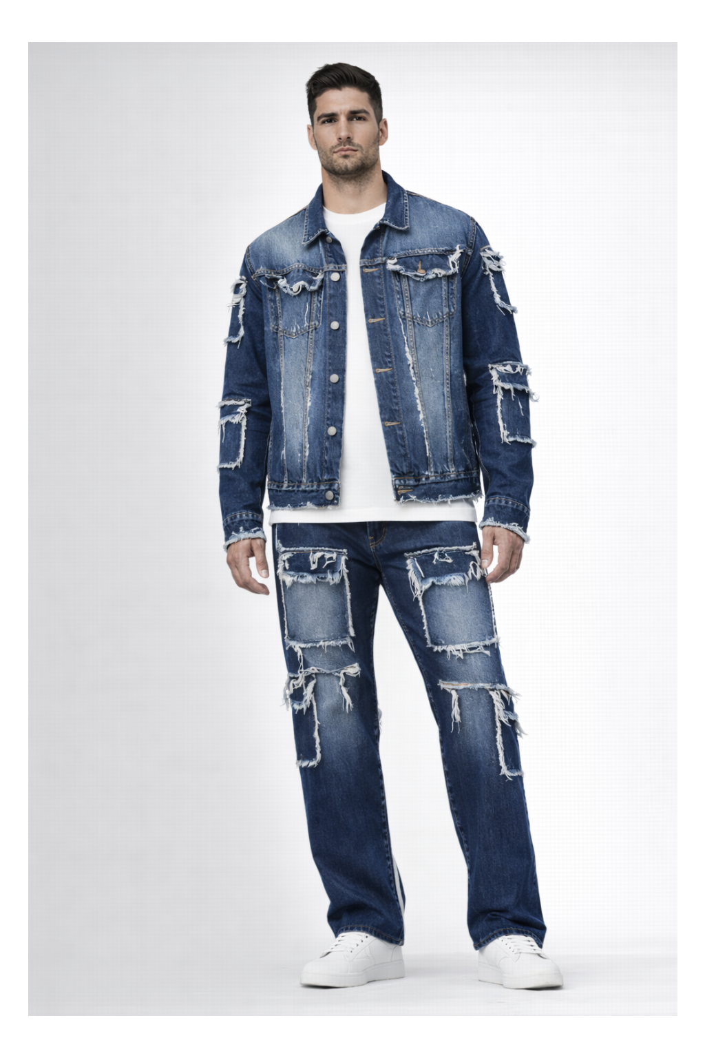 ENSEMBLE URBAN-JEAN BLEU