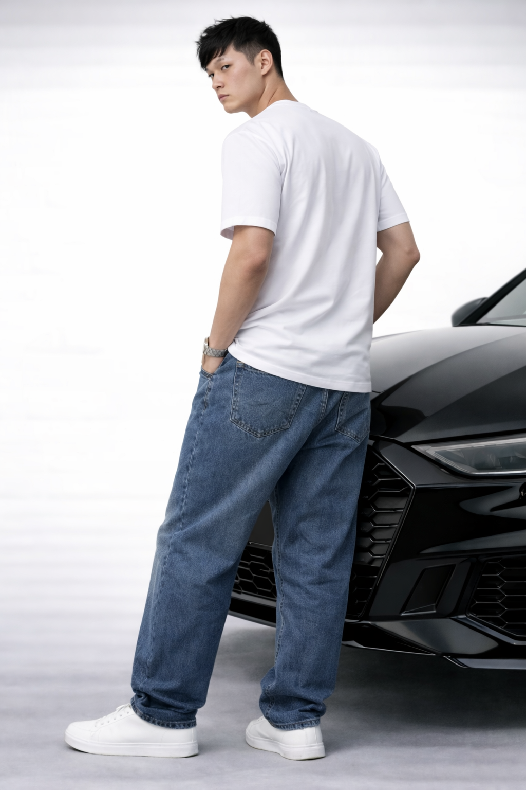 JEAN URBAN-LEGIT BLEU SOMBRE