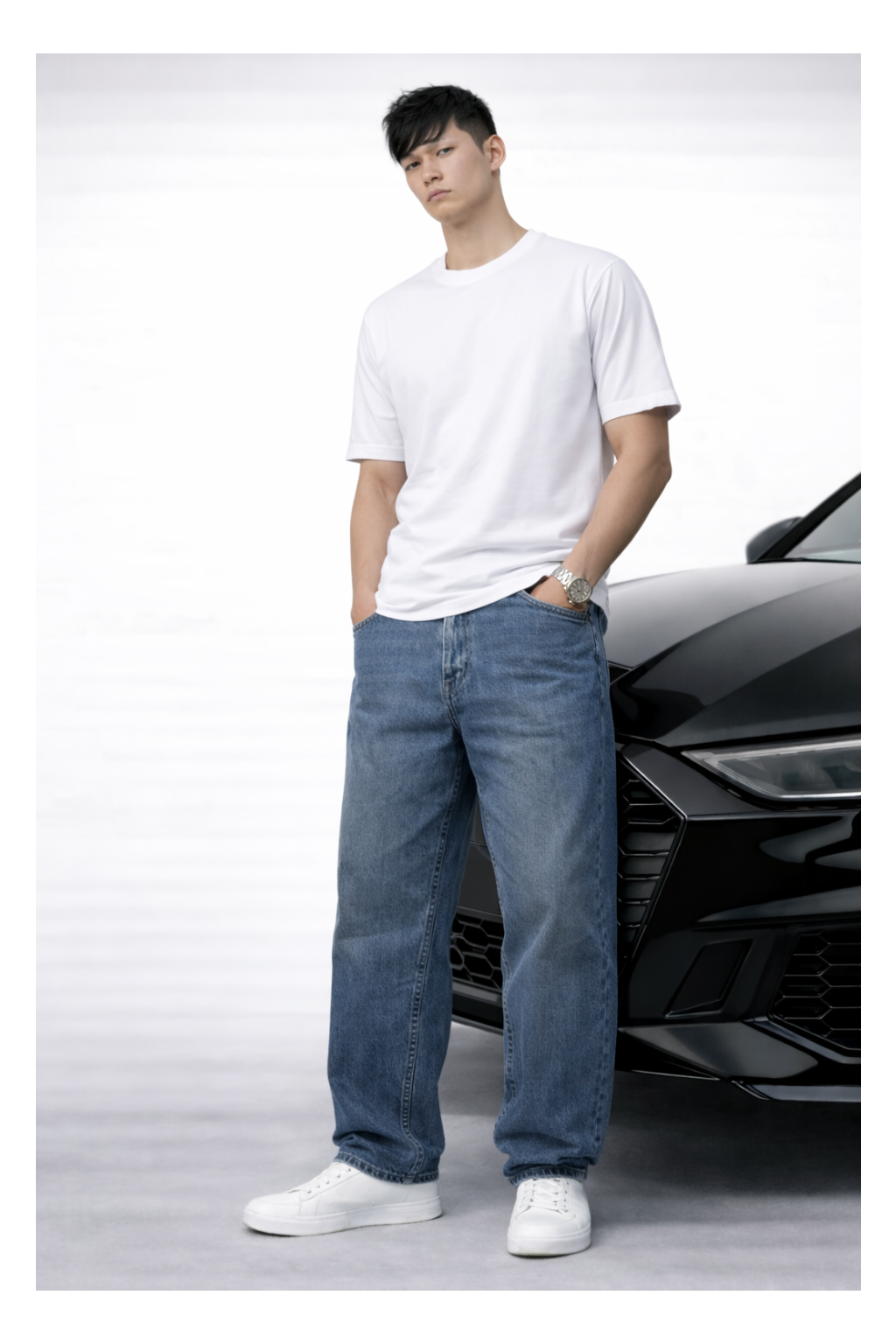 JEAN URBAN-LEGIT BLEU SOMBRE