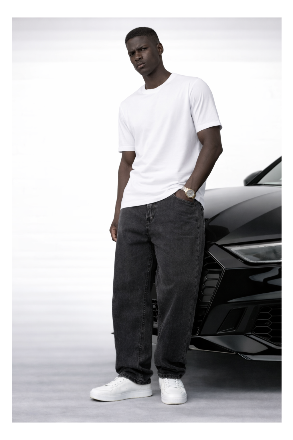 JEAN URBAN-STREETLEG GRIS SOMBRE