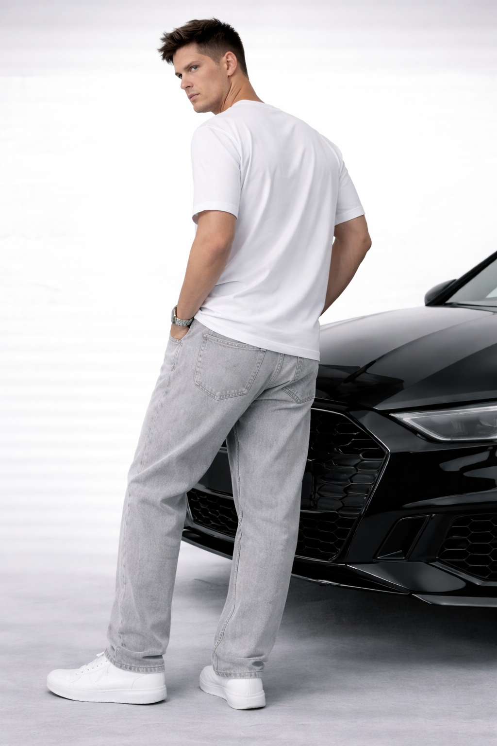 JEANS URBAN-STREETLEG GRIS