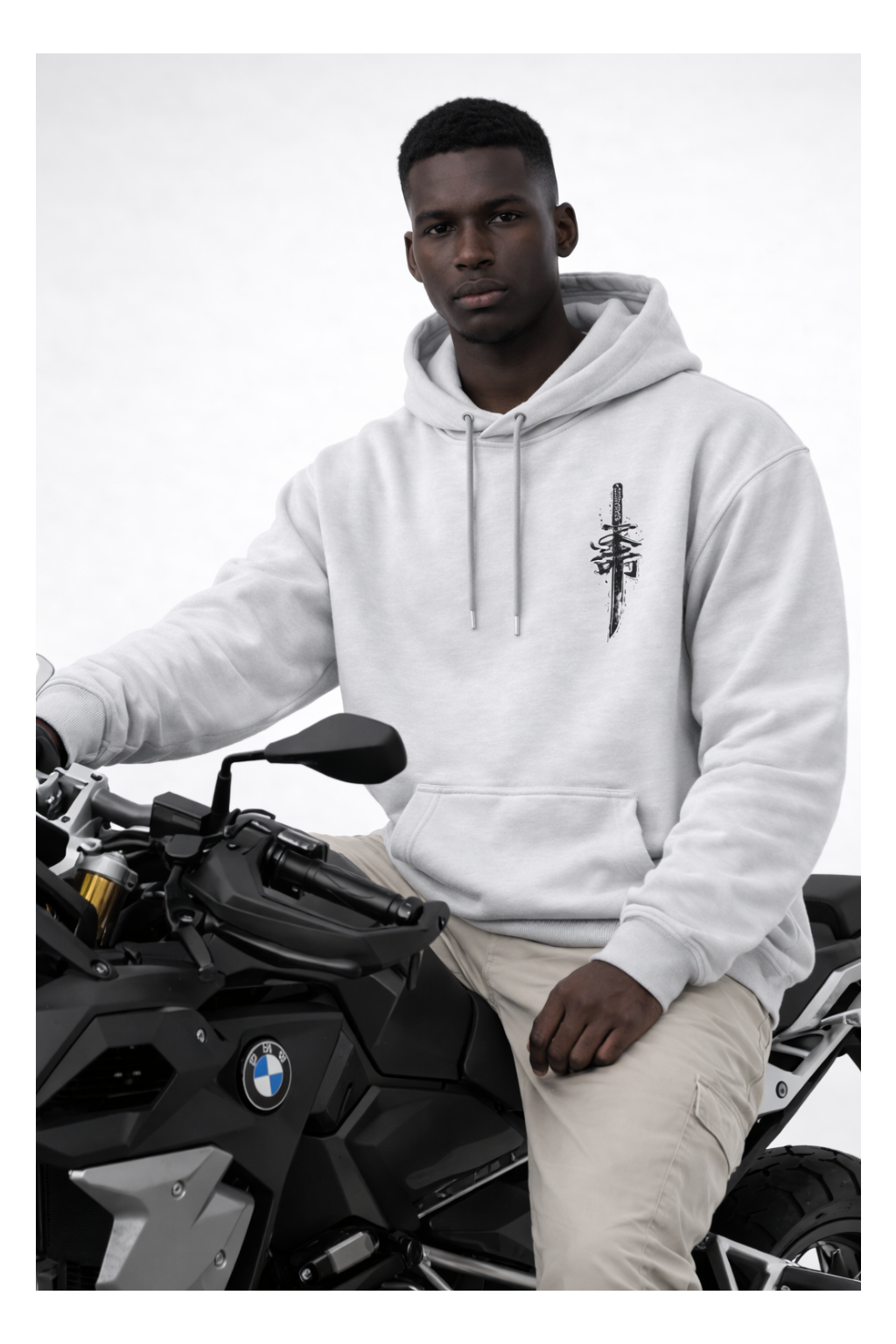 SWEATSHIRT URBAN-SUSHIMA GRIS