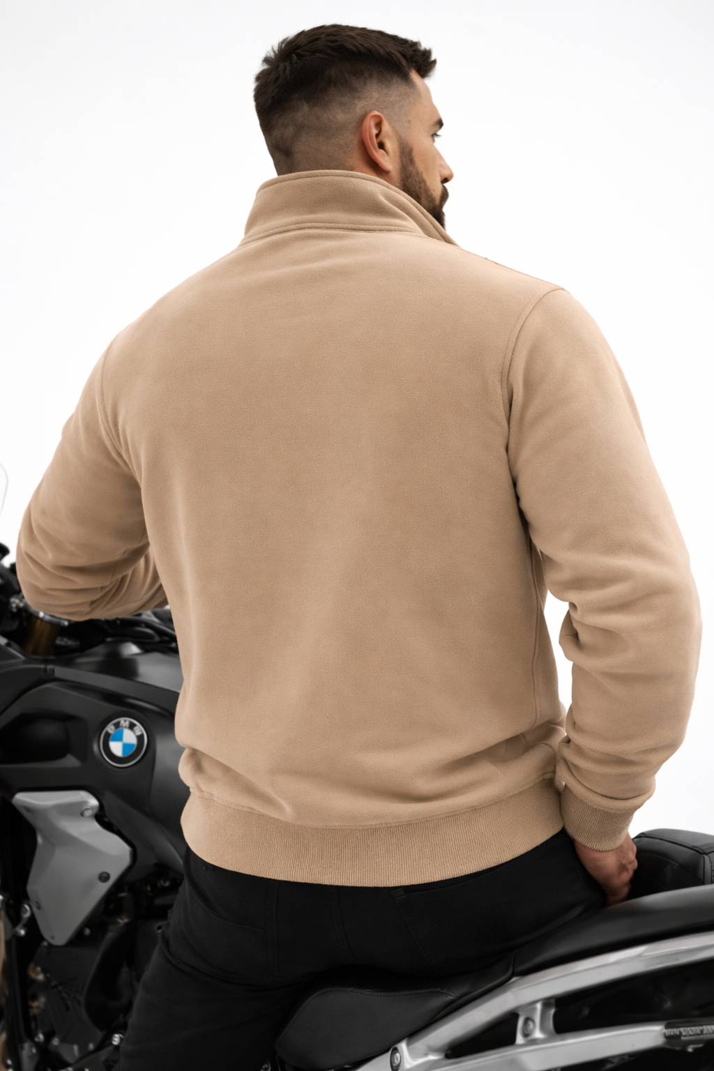 PULL URBAN-ZIP BEIGE