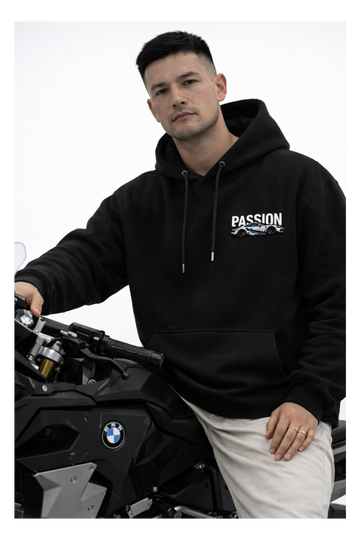 SWEATSHIRT URBAN-RACING NOIR