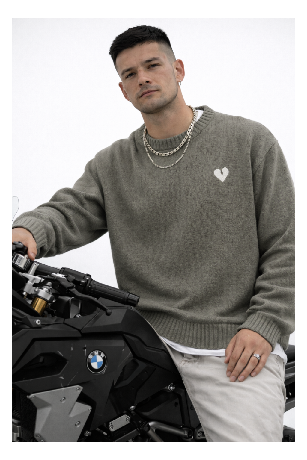 PULL URBAN-LOVE GRIS