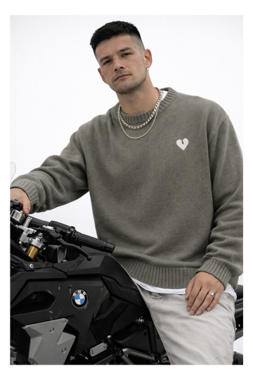 PULL URBAN-LOVE GRIS