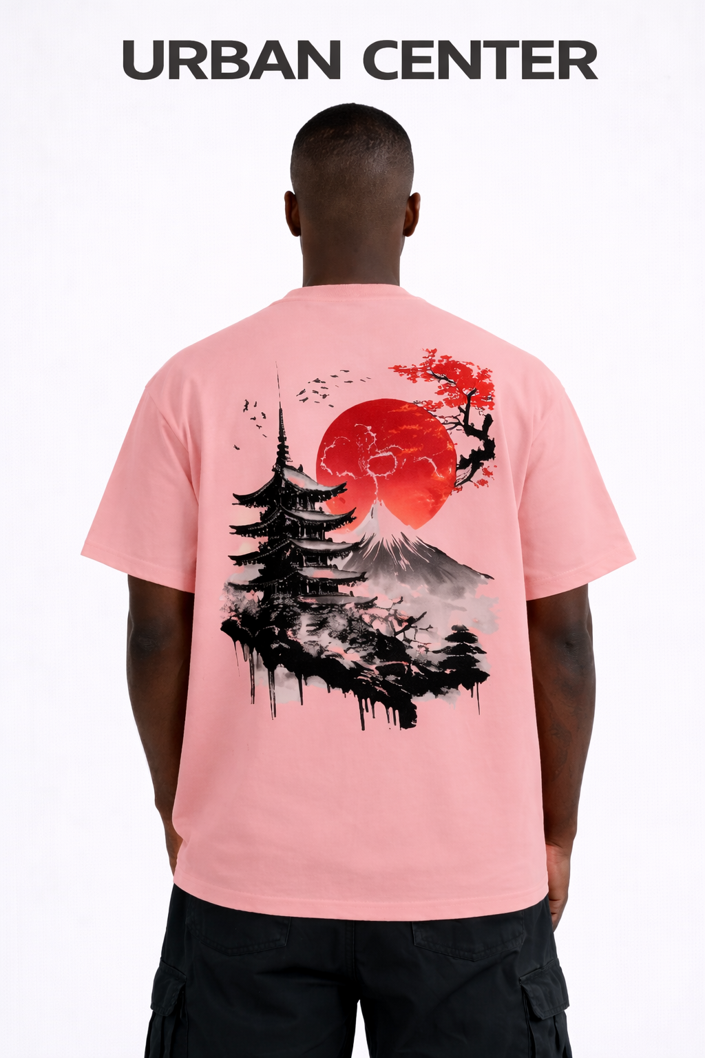 T-SHIRT URBAN-TAKAHAMA ROSE VIF