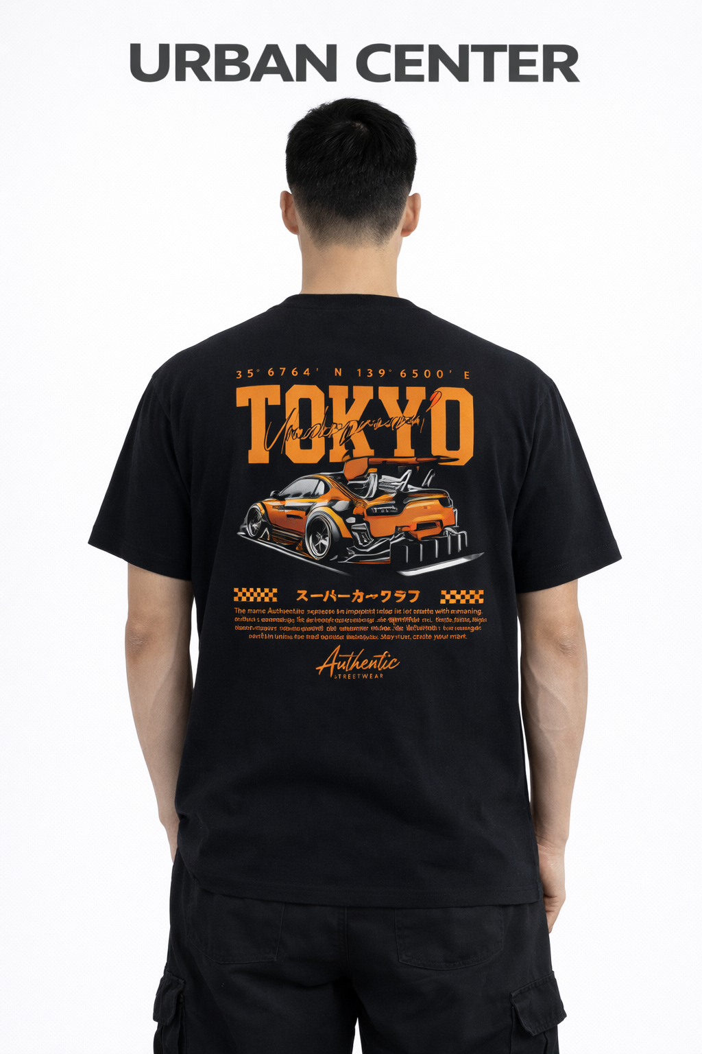 T-SHIRT URBAN-TOKYO NOIR