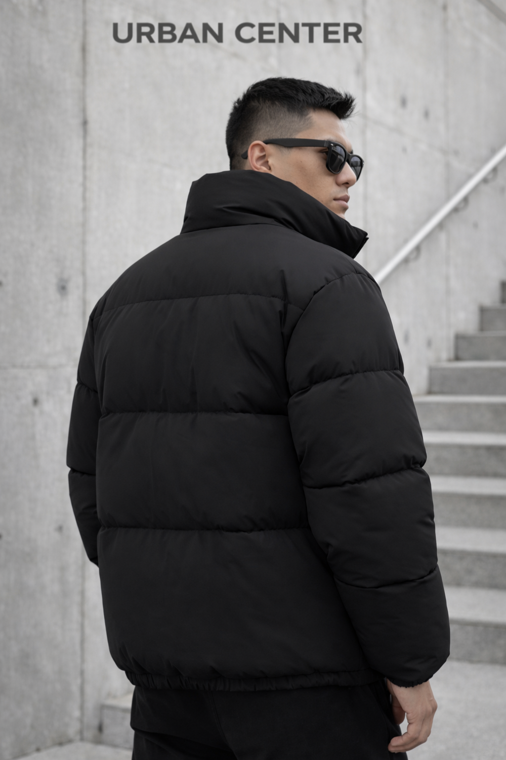 DOUDOUNE URBAN-WINTER NOIR