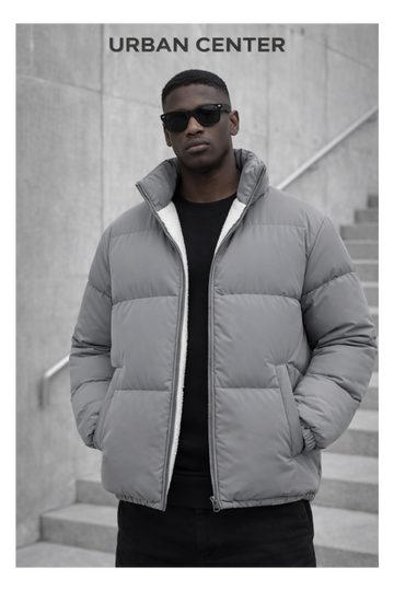 DOUDOUNES URBAN-WINTER GRIS