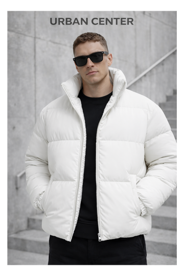 DOUDOUNE URBAN-WINTER BLANC