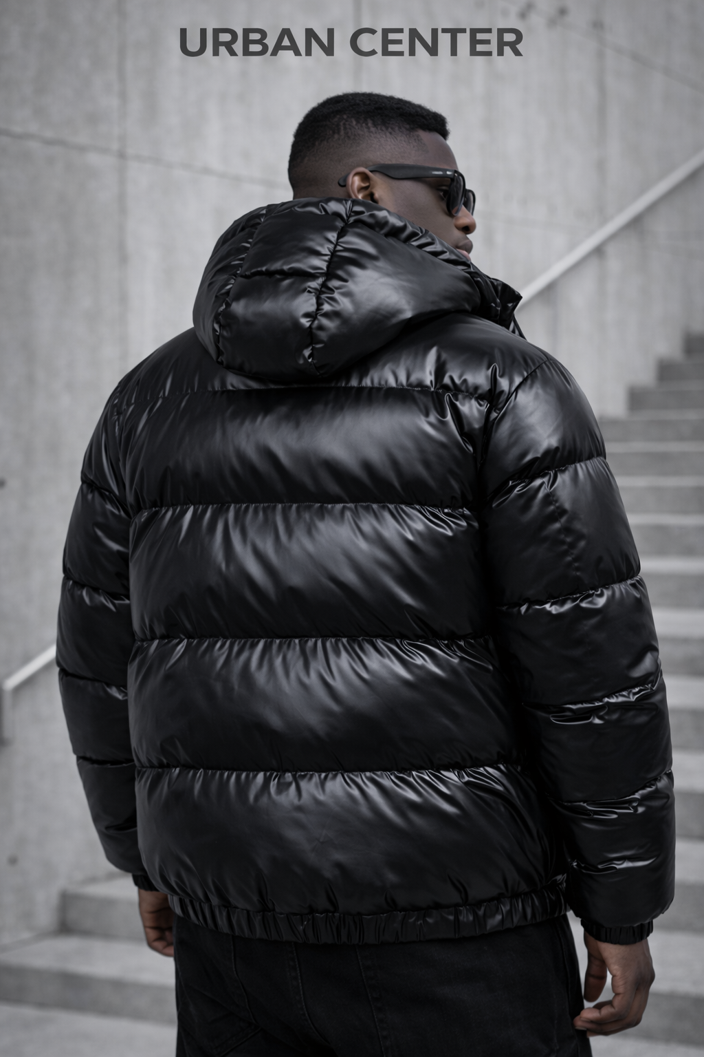 DOUDOUNE URBAN-SHARK NOIR