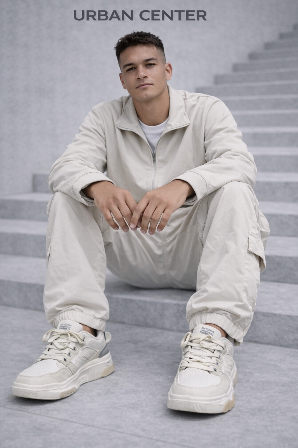 SNEAKERS URBAN-STEVORA BEIGE