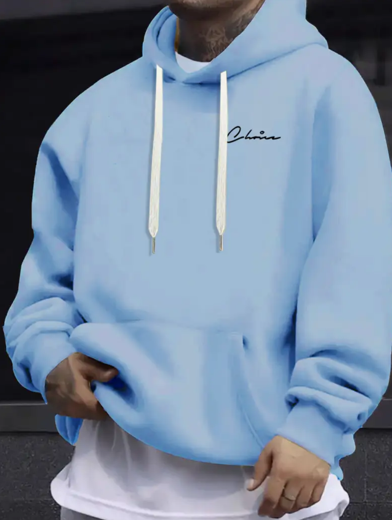 SWEAT-SHIRT URBAN-SIMPLY BLEU